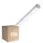 Lot 10x Philips Réglette LED Étanche Ledinaire WT060C 46W 5600lm - 840 Blanc Froid | 150cm - 1x Câblage Traversant